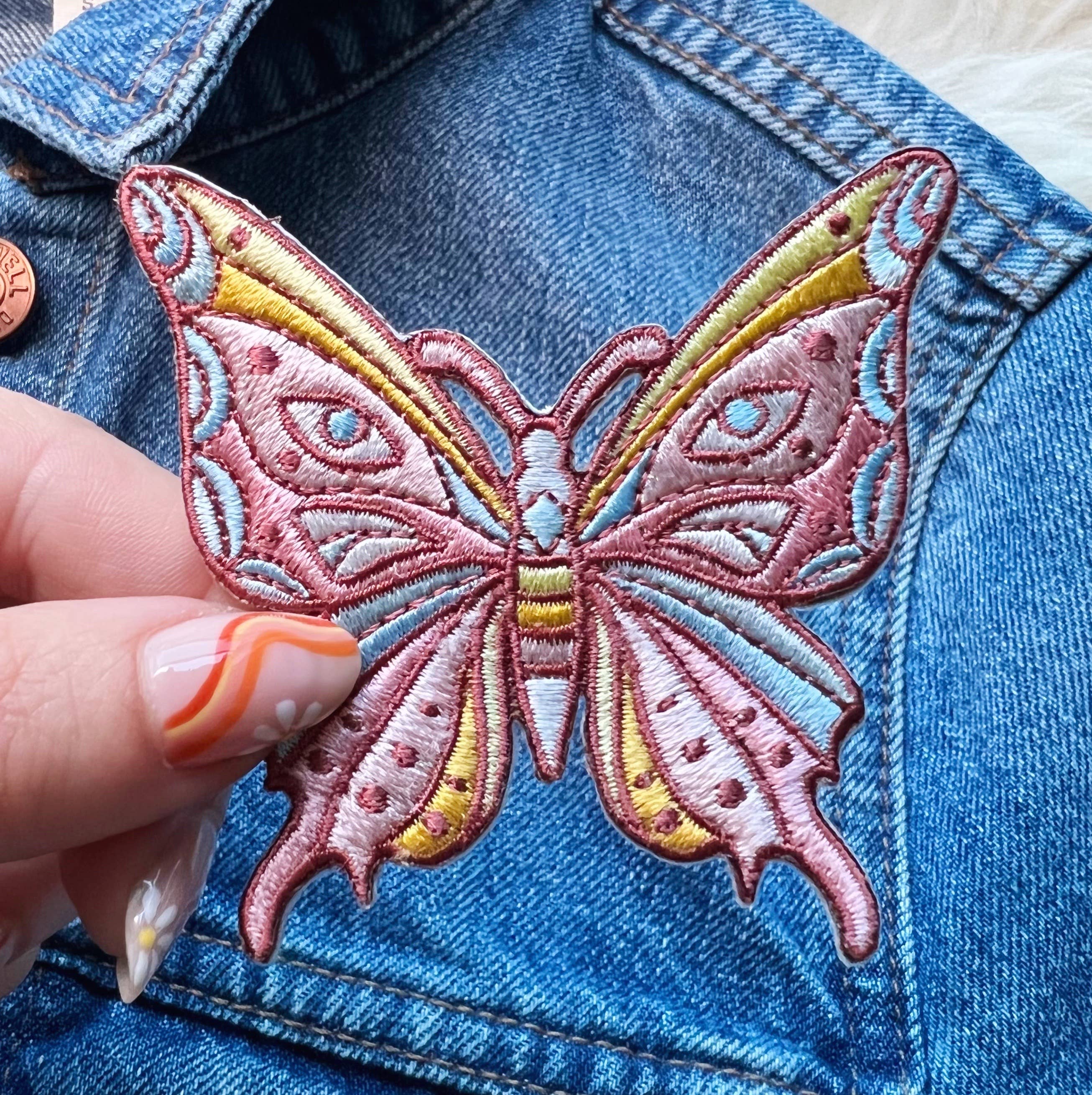 Wildflower + Co. Patch - Mystical Butterfly w/ Evil Eye