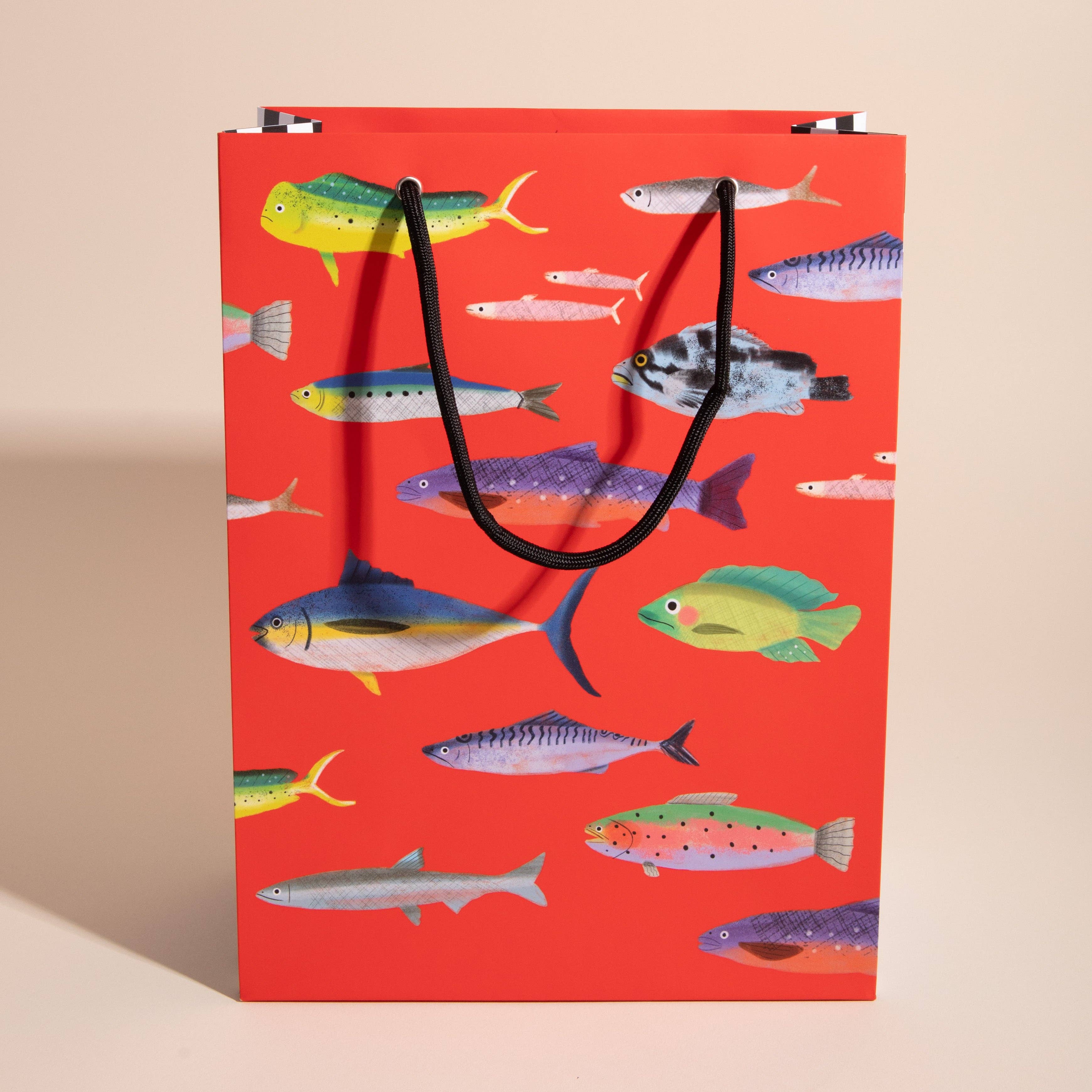Carolyn Suzuki Gift Bag - Pack of Fish