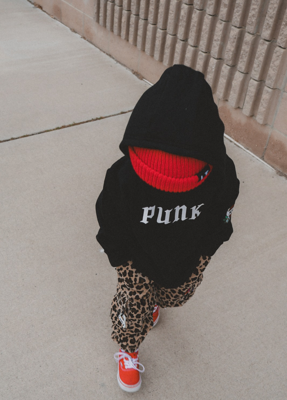 Little Trouble - Leopard Cord Cargos