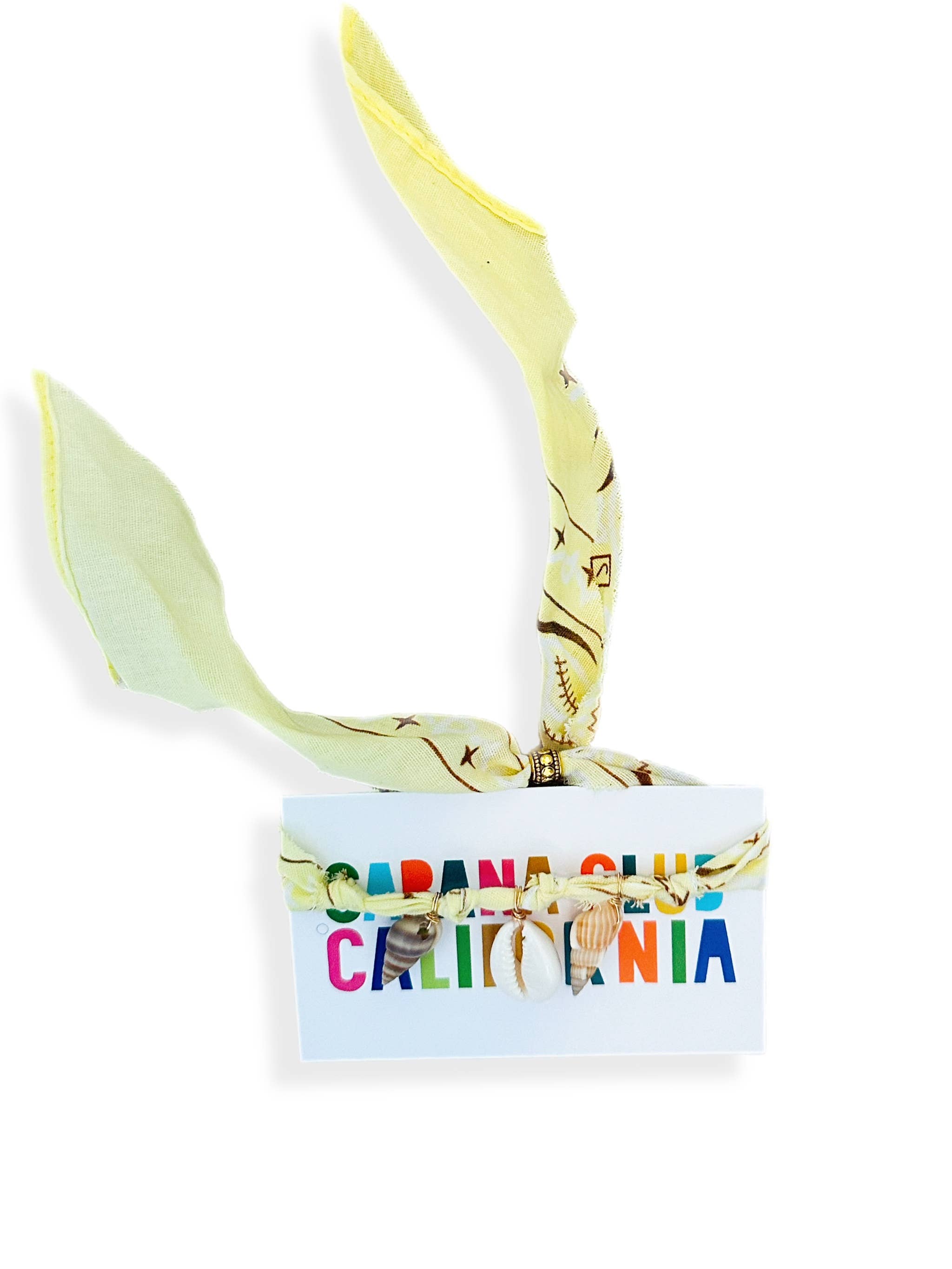 Cabana Club California - Bandana Shell Bracelet