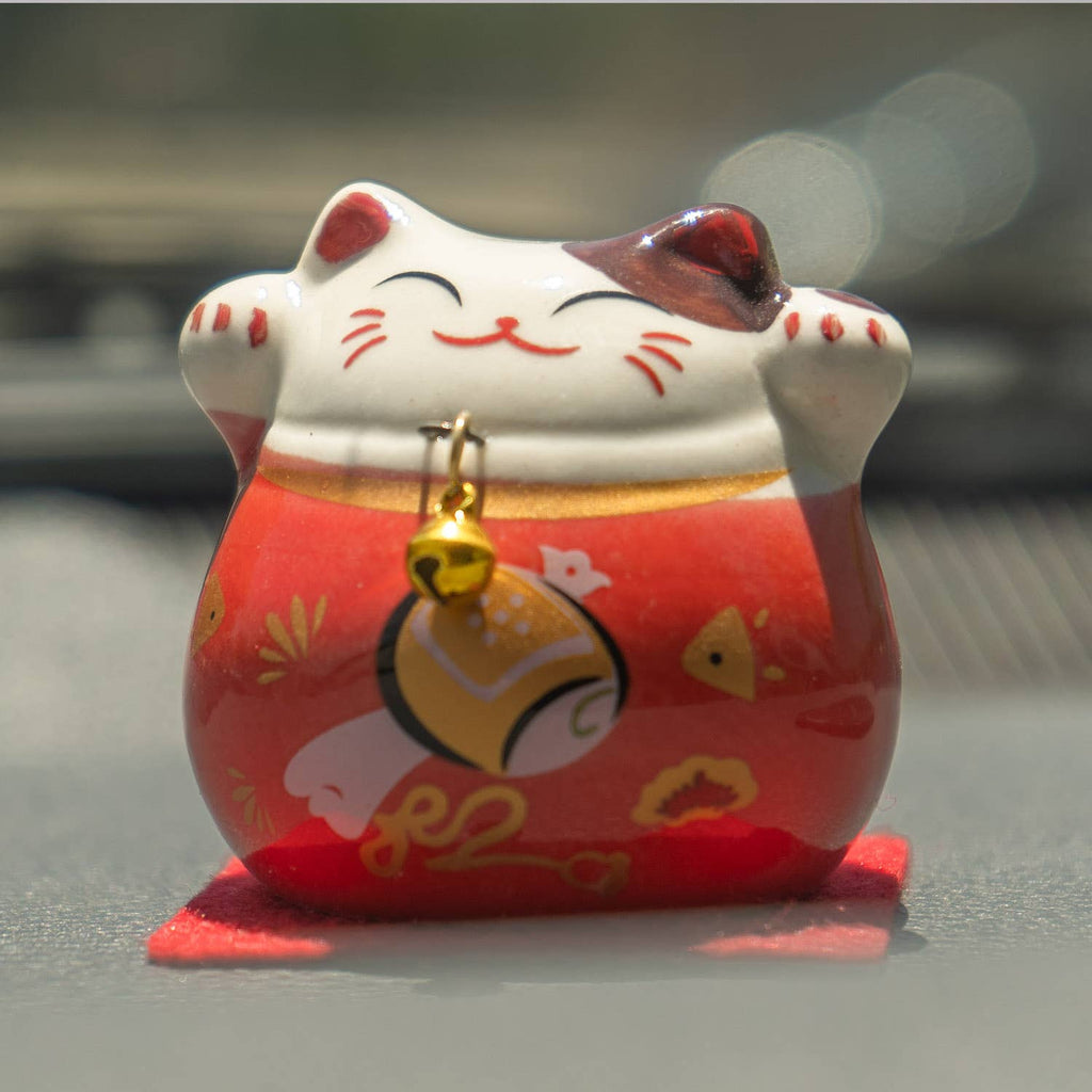 Urban Tokyo Maneki Neo Lucky Cat Figurine (2in)