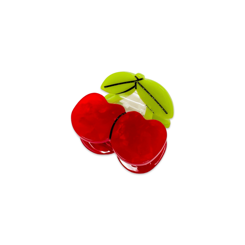 Jenny Lemons Hair Claw Clip - Mini Maraschino Cherries