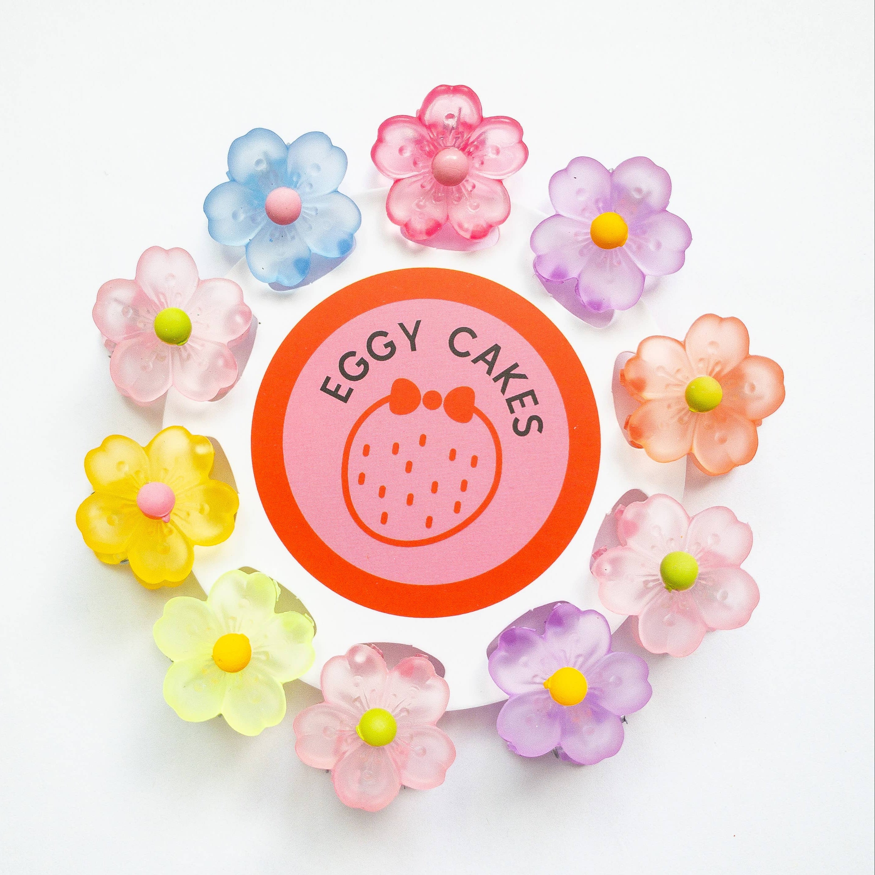 Eggy Cakes - Sakura Flower Small Hair Claws