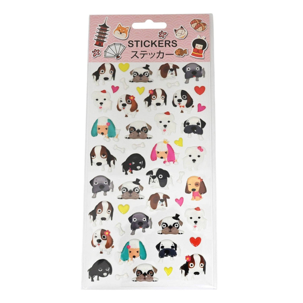 Urban Tokyo Puffy Stickers - Puppies