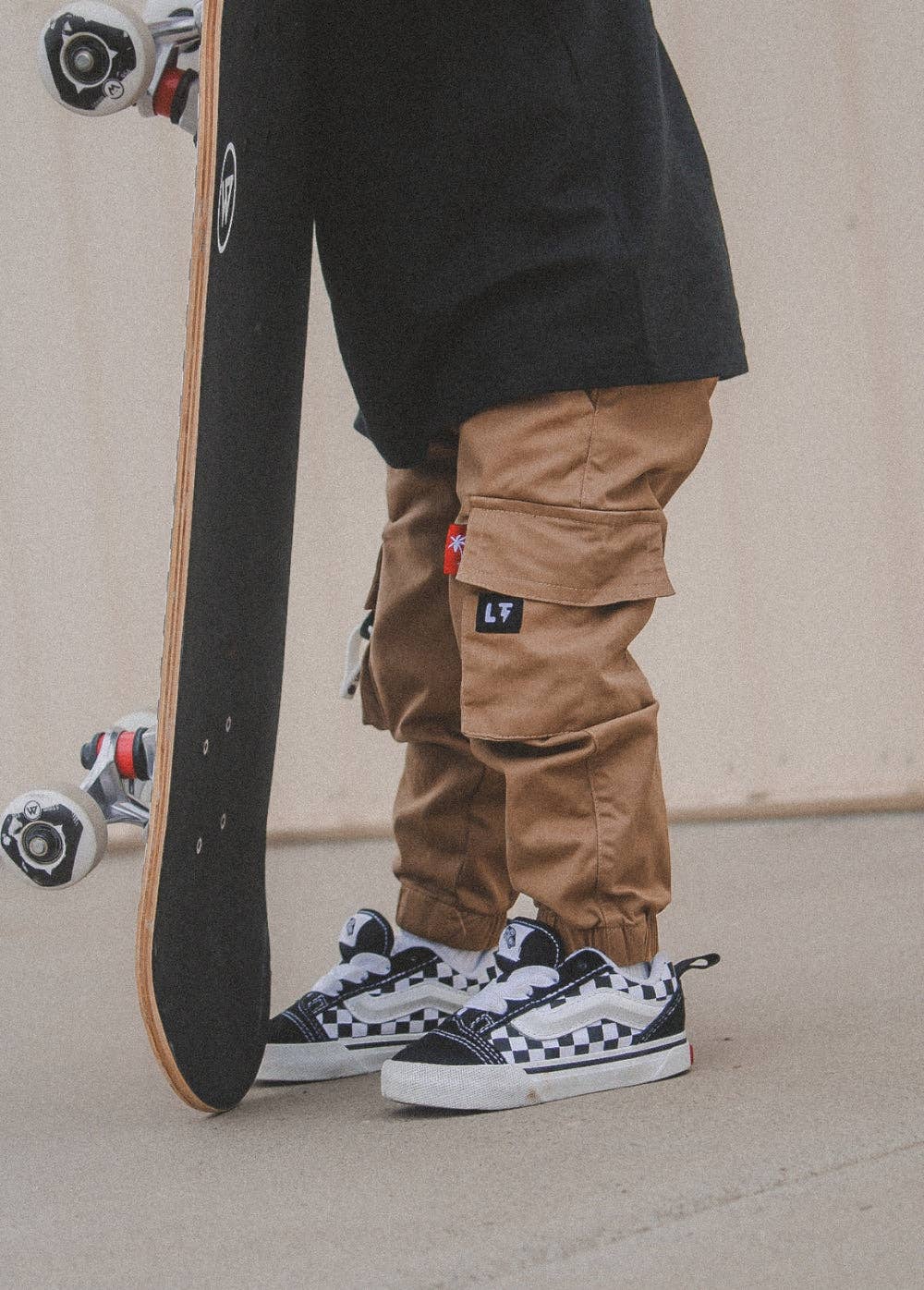 Little Trouble - Khaki Cargos