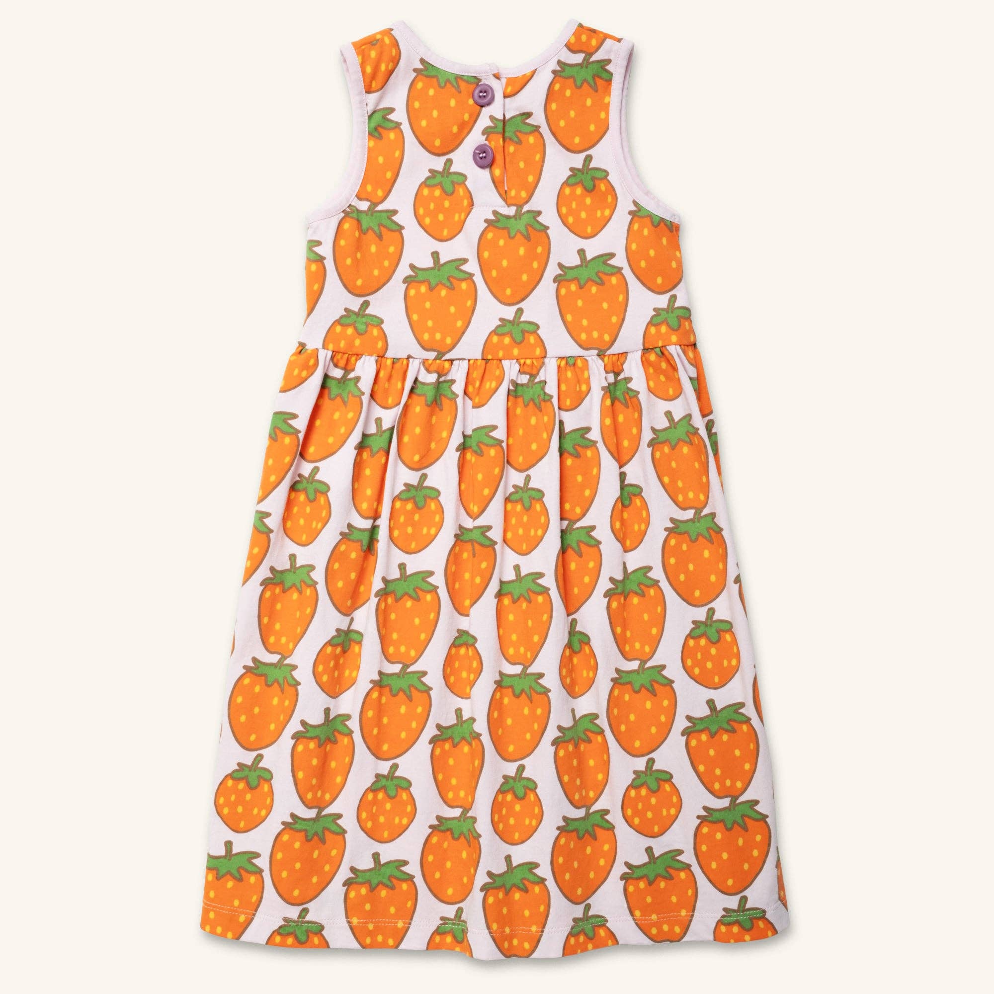 Mon Coeur - Recycled Cotton Strawberry Tank Dress