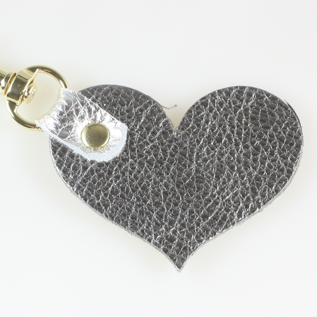 Zina Kao - Metallic Leather Keychains