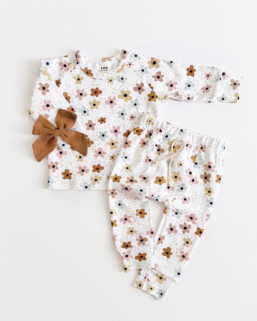 Lucky Panda Kids Lounge Set - Floral