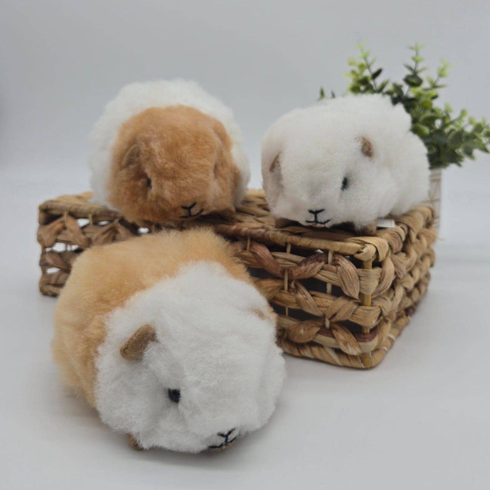 WUAMAN Handmade Guinea Pig 6"