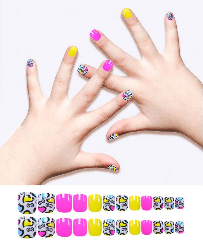 Polish Me Silly Press On Nails - Pop Art