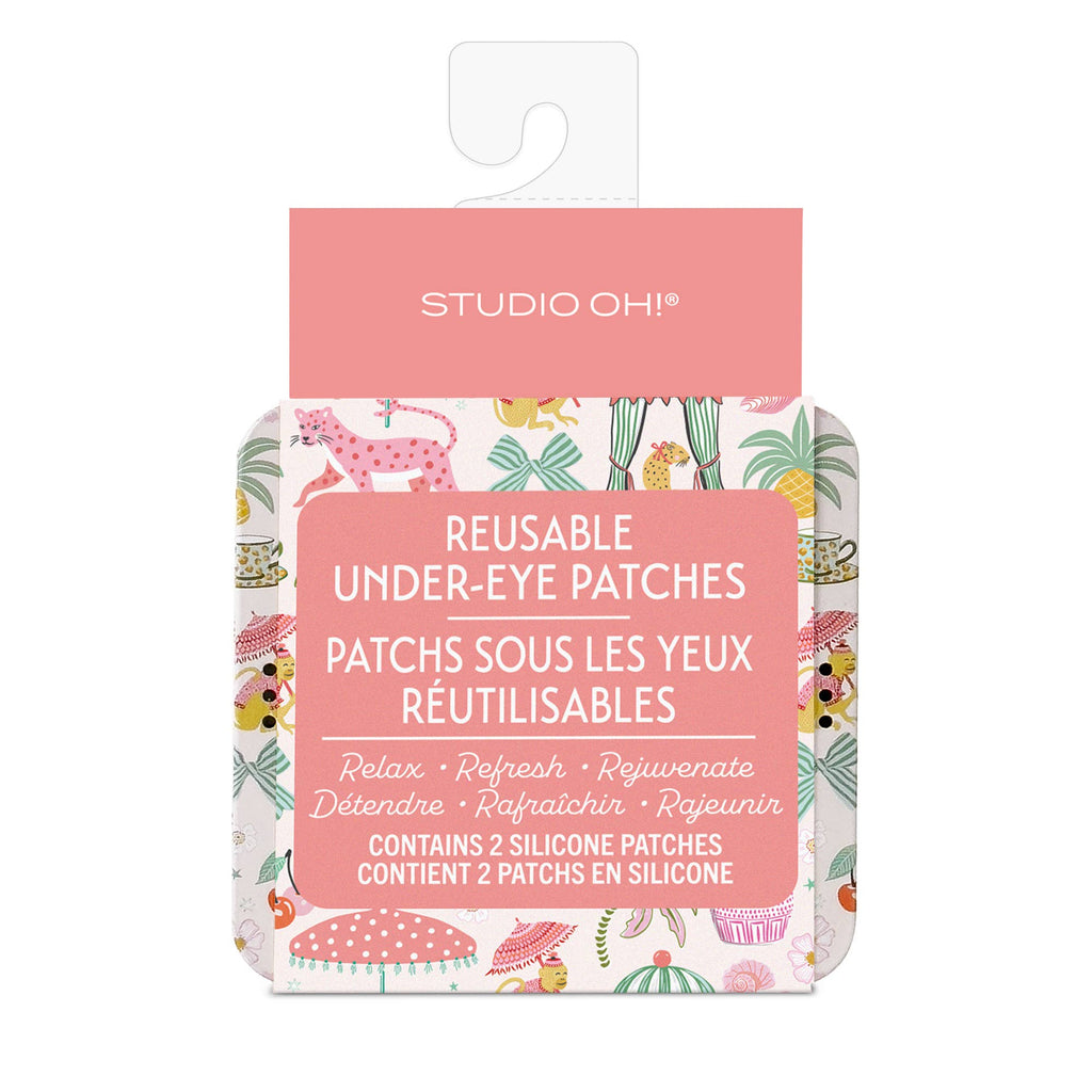 Studio Oh! - Leopard on Parade Reusable Under-Eye Patches