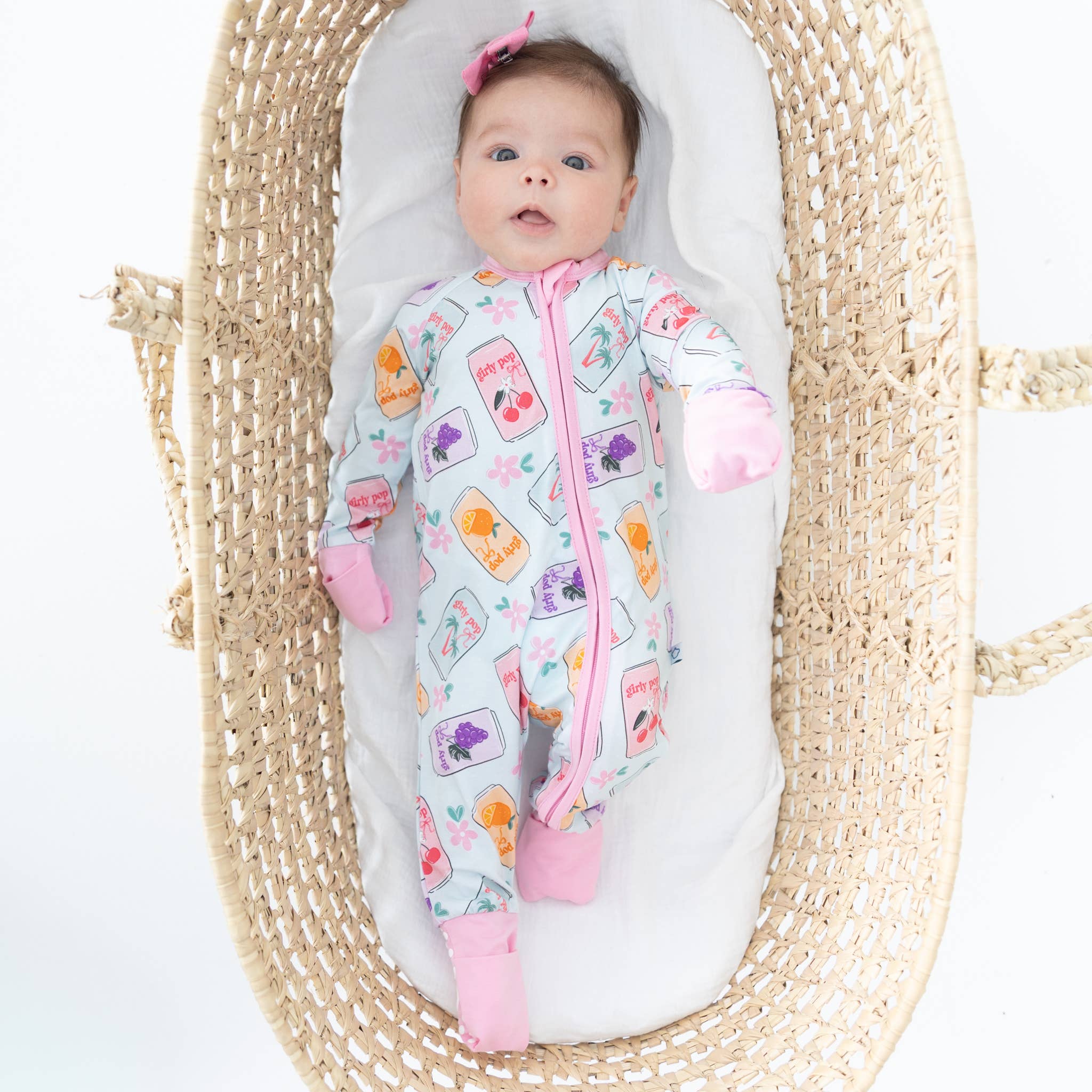 Monkeeroos Convertible Romper - Girly Pop