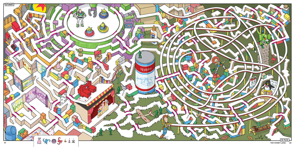 Chronicle Books - Disney Parks Mazes