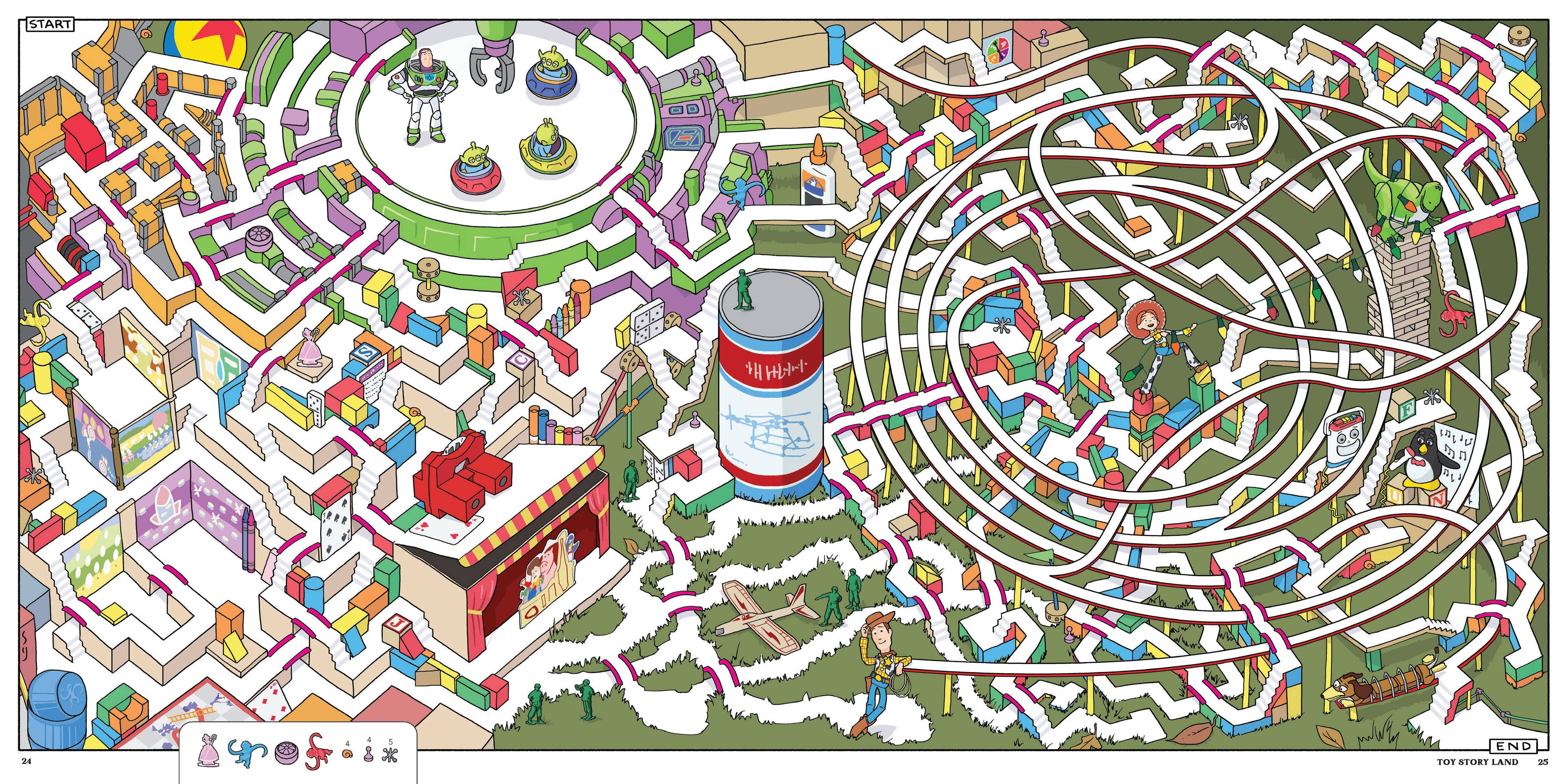 Chronicle Books - Disney Parks Mazes