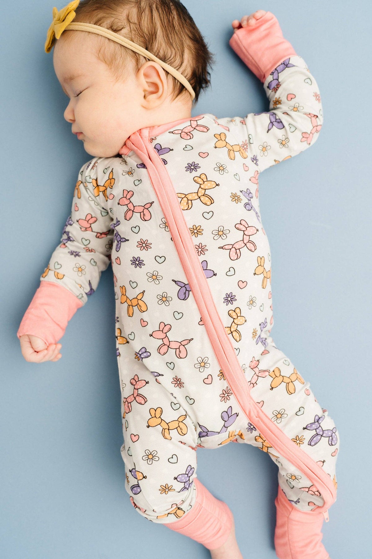 Little One Shop Bamboo Convertible Romper - Balloon Besties (Final Sale)
