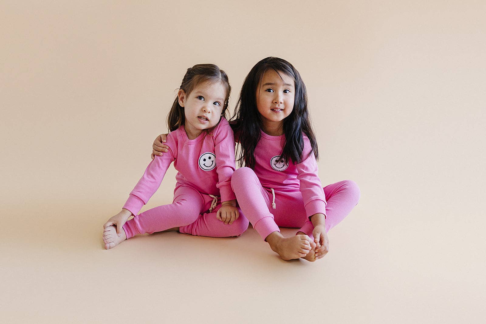 Lucky Panda Kids Lounge Set - Smiley Bubble Gum