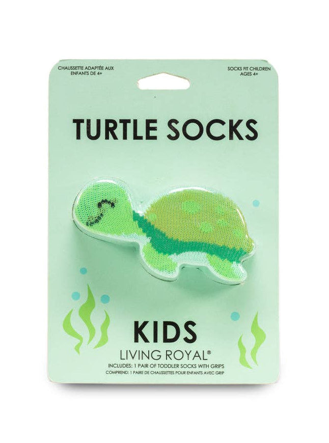 Living Royal 3D Packaged Crew Socks - Underwater Turtle