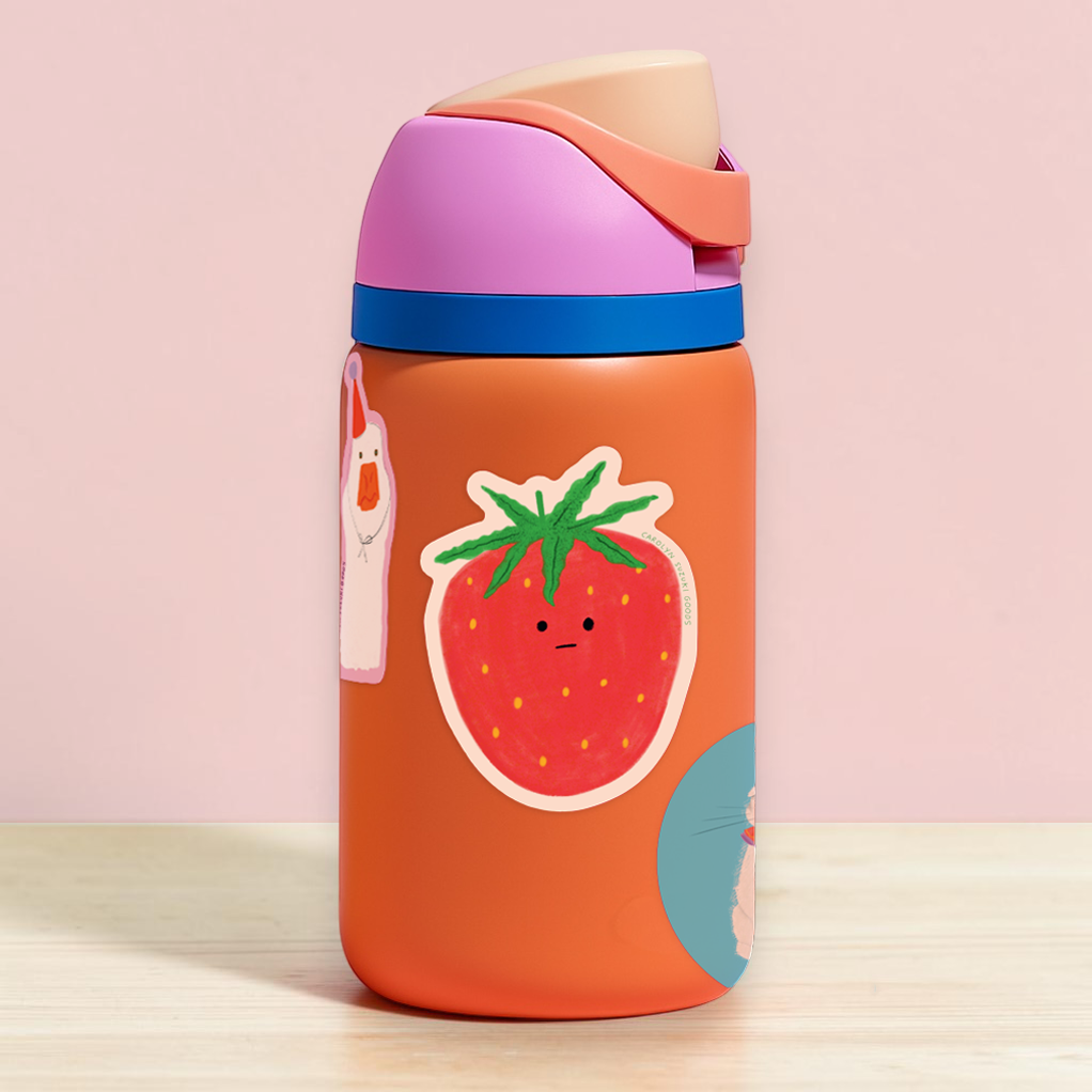 Carolyn Suzuki Sticker - Giant Ichigo