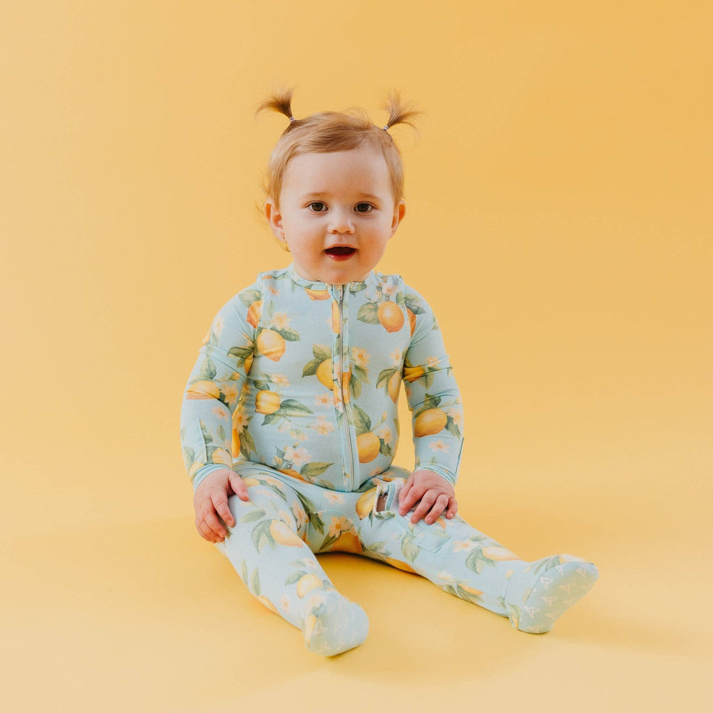 Copper Pearl - Zip-Up Footie Pajama - Melody