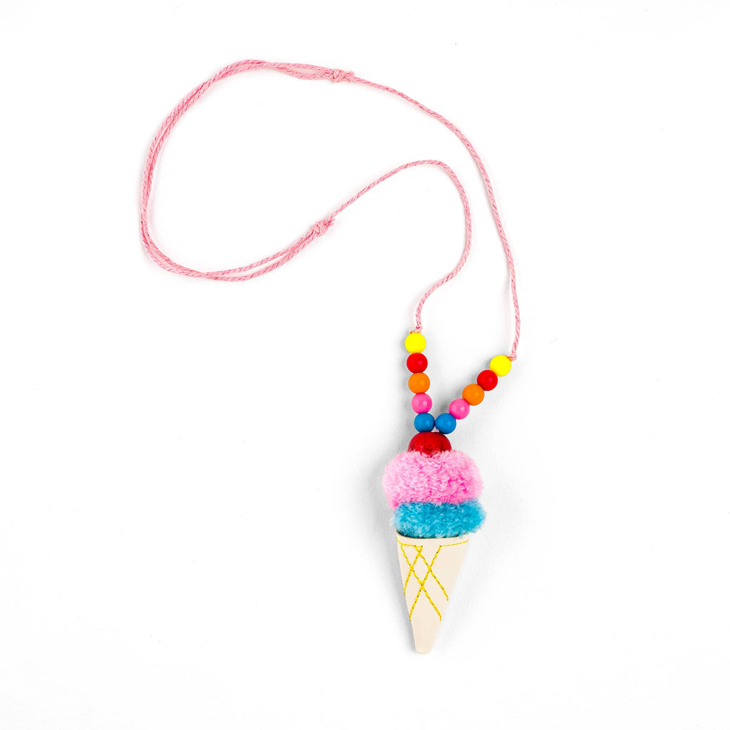 Ice Cream Cone Necklace