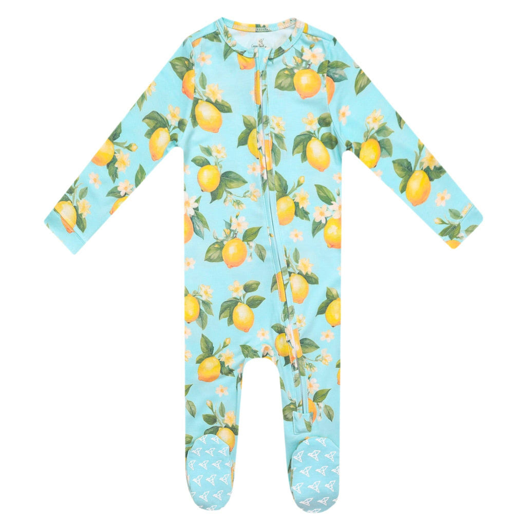 Copper Pearl - Zip-Up Footie Pajama - Melody