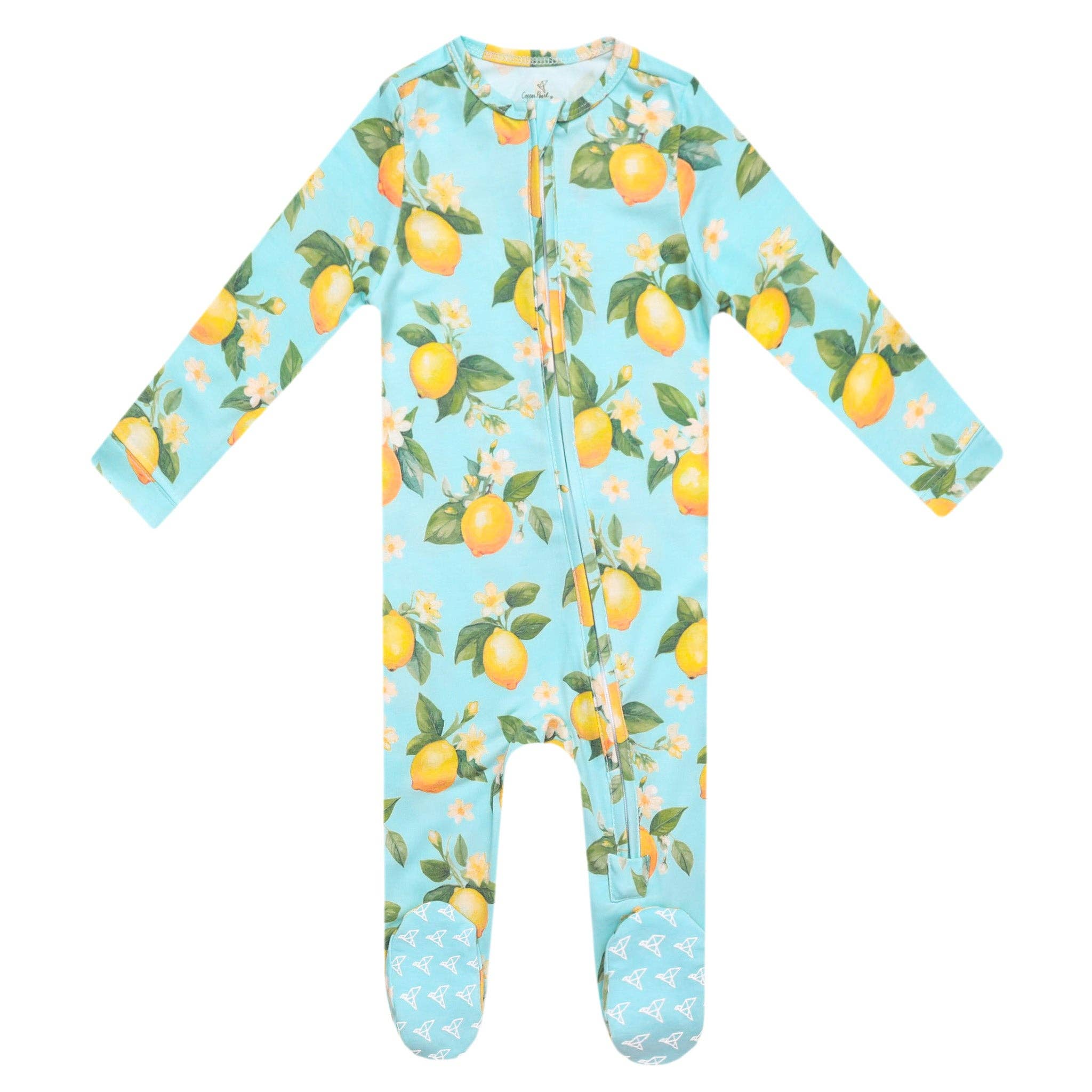 Copper Pearl - Zip-Up Footie Pajama - Melody