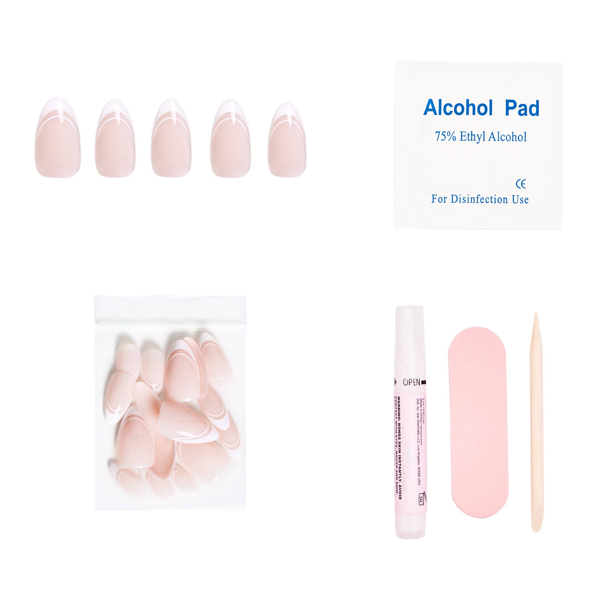 Glamnetic Press On Nails - Paris