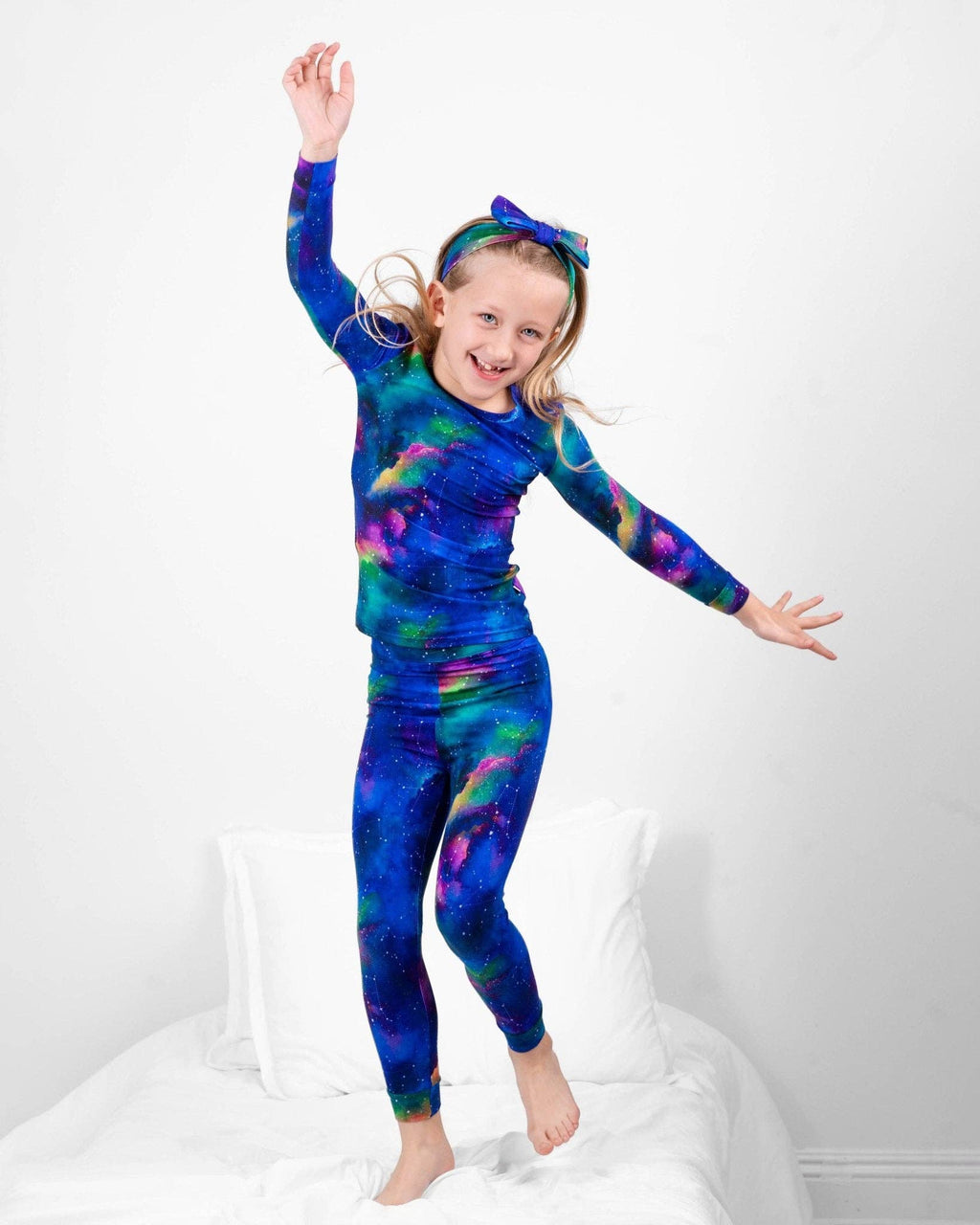 Jammie Session Bamboo PJs - Luminara Galaxy
