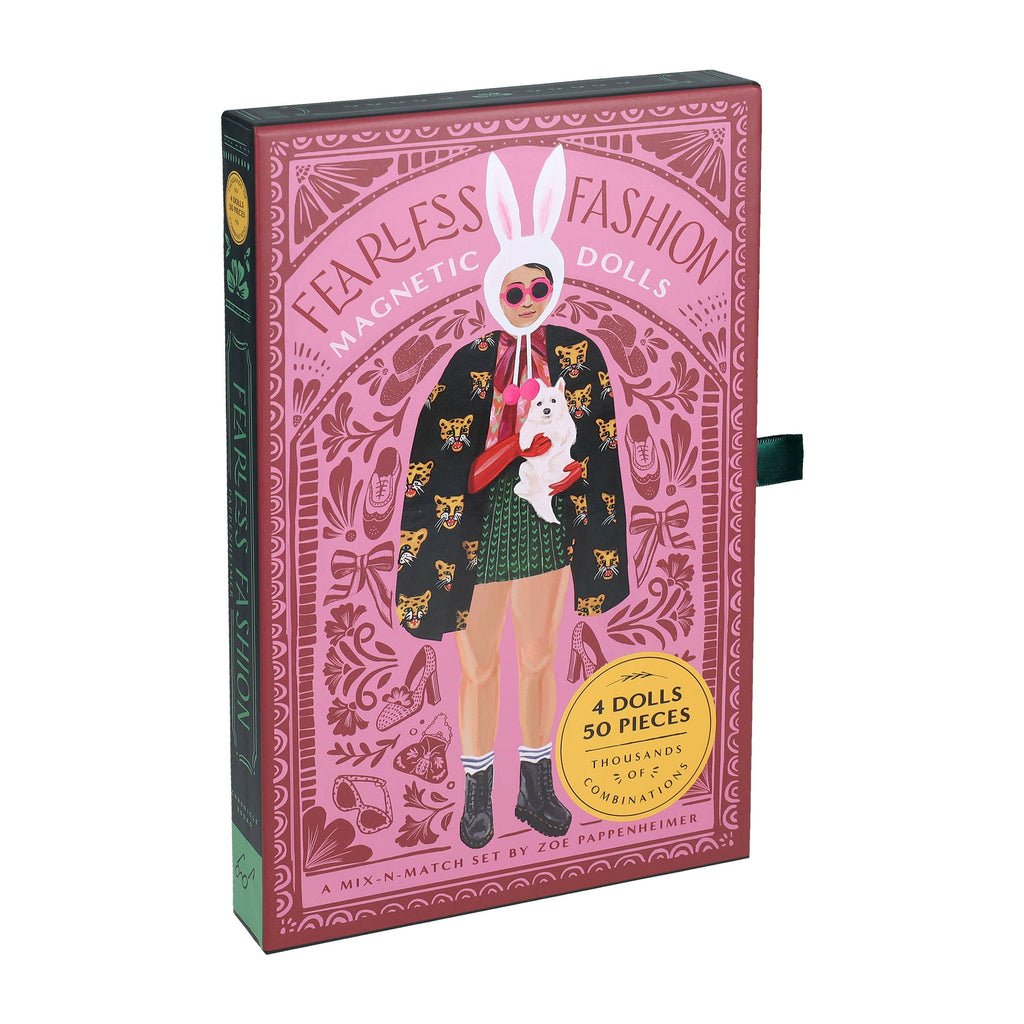 Chronicle Books - Fearless Fashion Magnetic Dolls