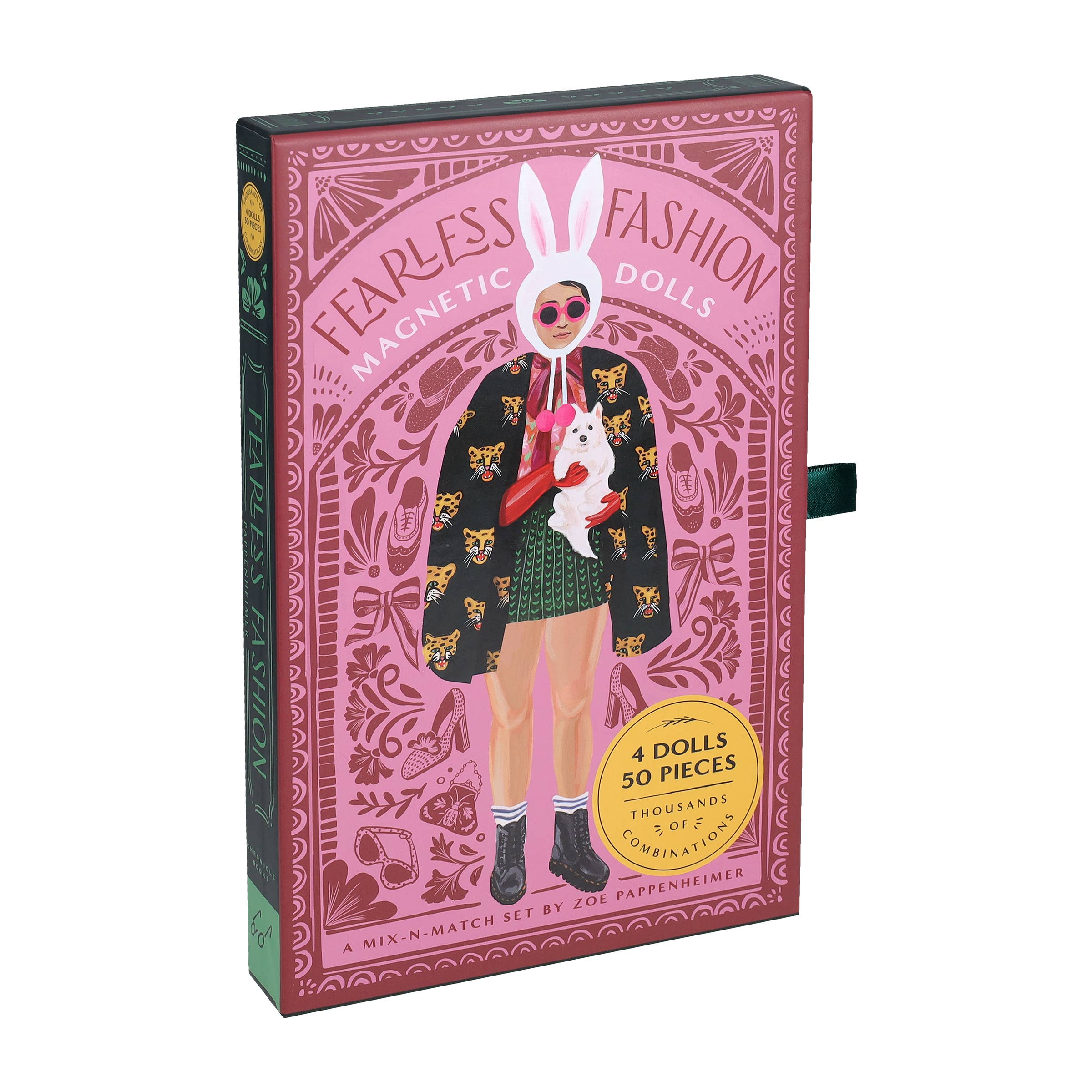 Chronicle Books - Fearless Fashion Magnetic Dolls