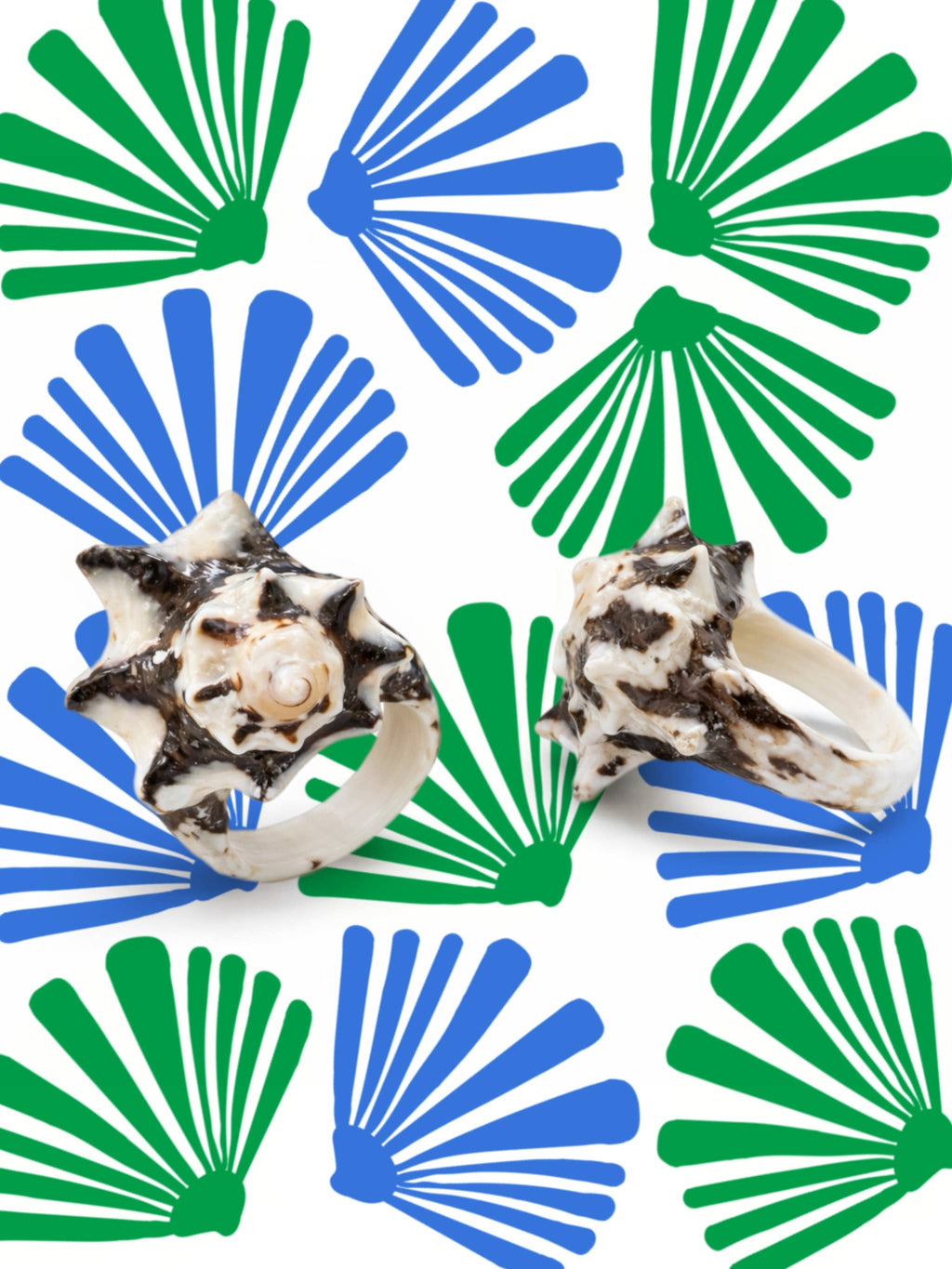 Cabana Club California - Shell Yeah Real Seashell Rings