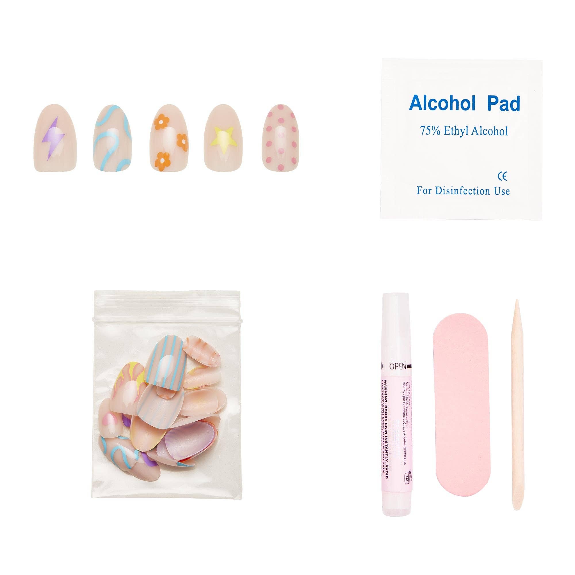 Glamnetic Press On Nails - Wild Child