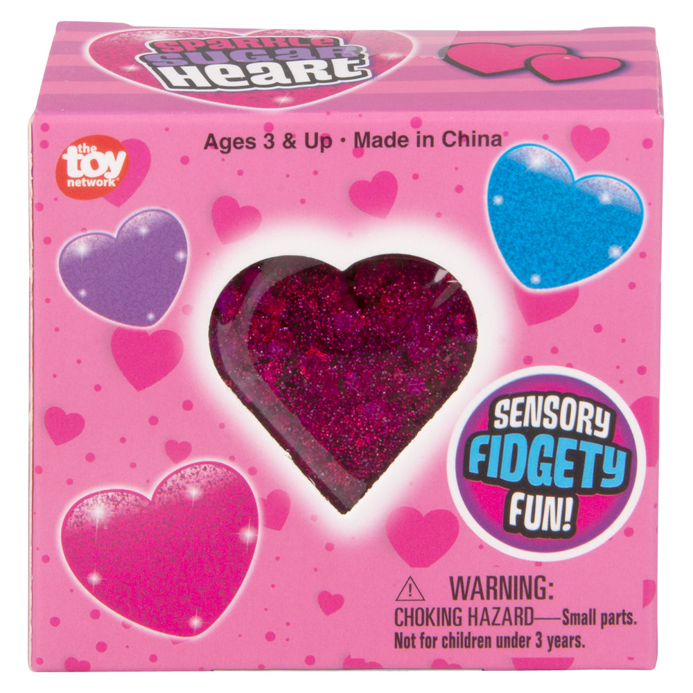 Squishy Sugar Sparkle Heart