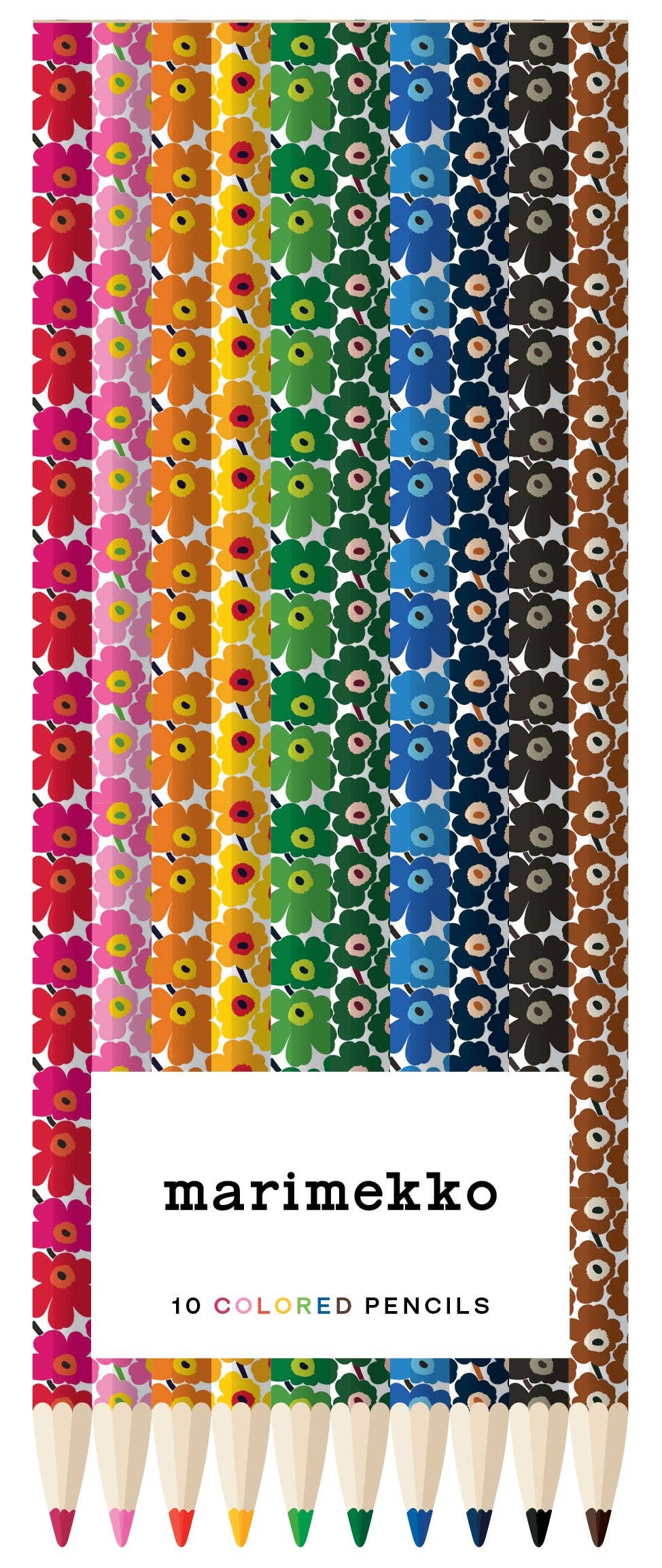 Chronicle Books - Marimekko Colored Pencils (Unikko)