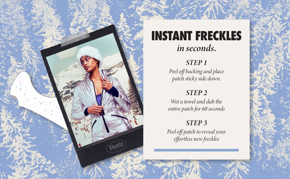 Fazit - Snowflake Glitter Makeup Patches
