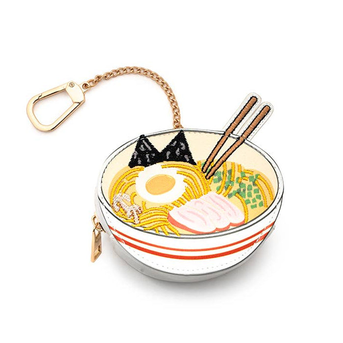 Living Royal 2-in-1 Bag Charm & Reusable Shopper Bag - Ramen Noodles