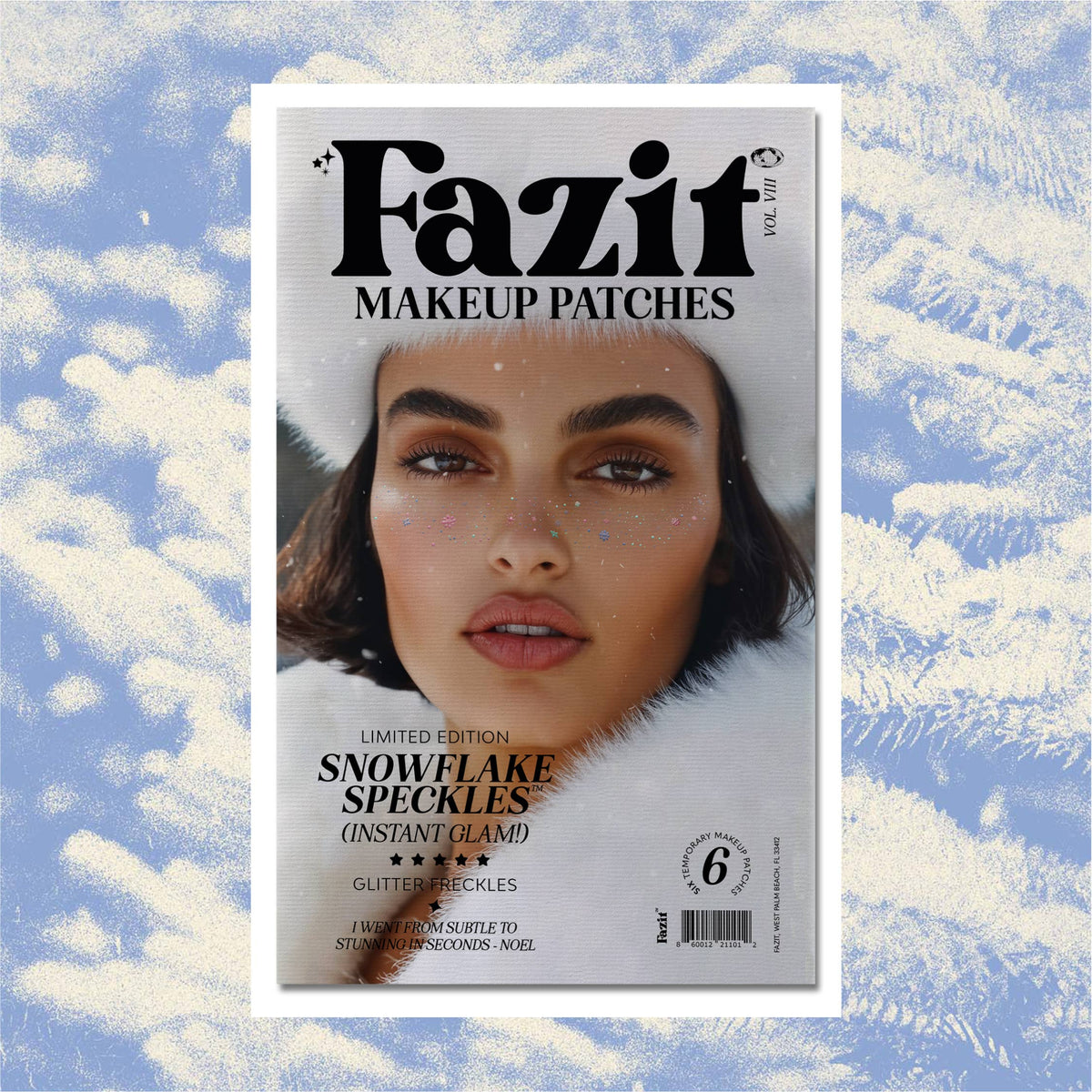 Fazit - Snowflake Glitter Makeup Patches