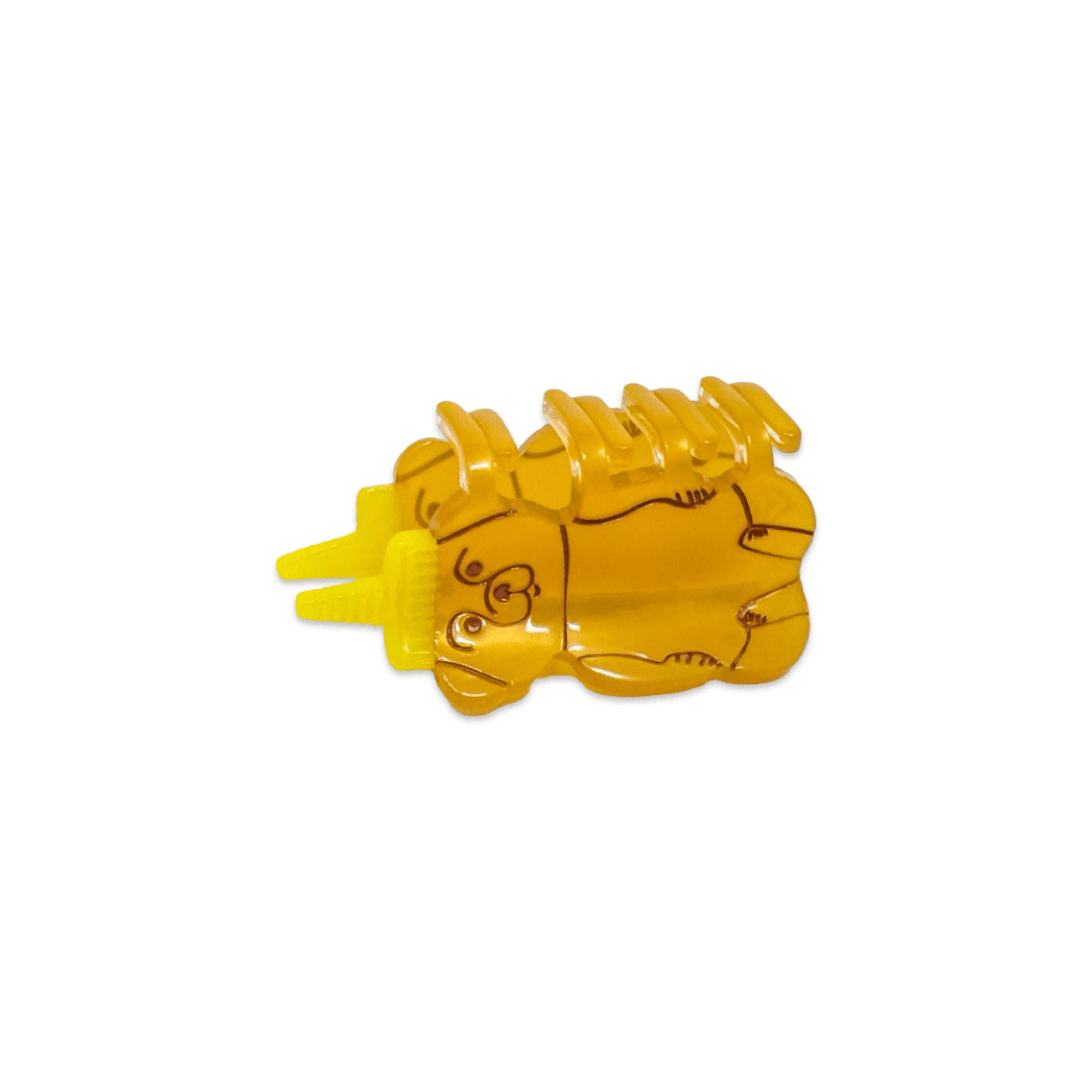 Jenny Lemons Hair Claw Clip - Mini Honey Bear