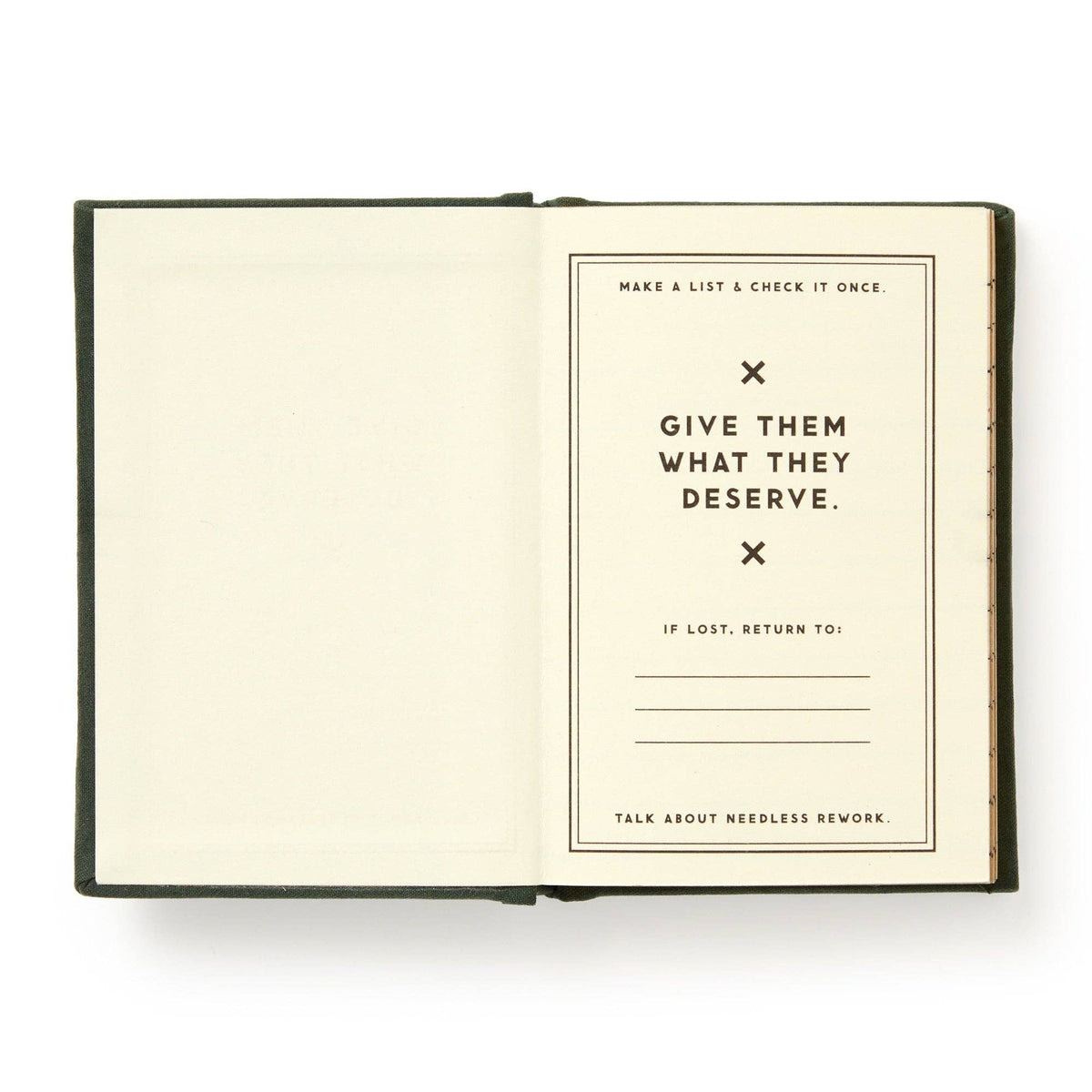 Chronicle Books - Brass Monkey Naughty and/or Nice Tiny Diary