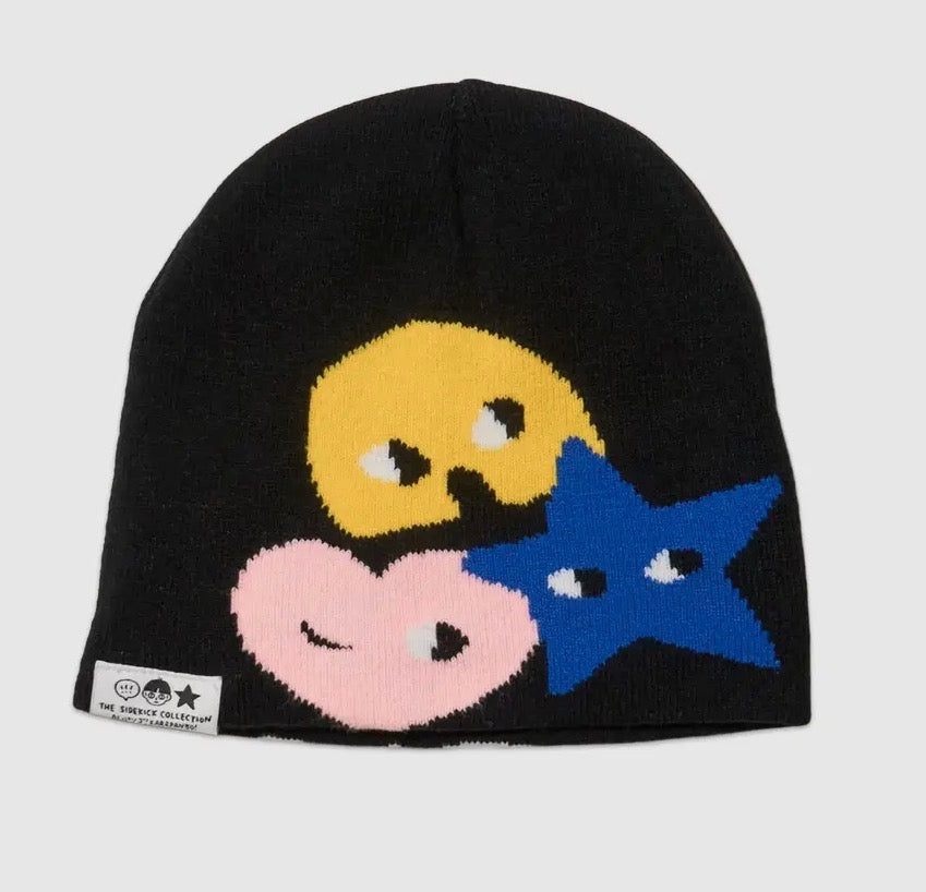 Karepango - Sidekick Black Knit Beanie