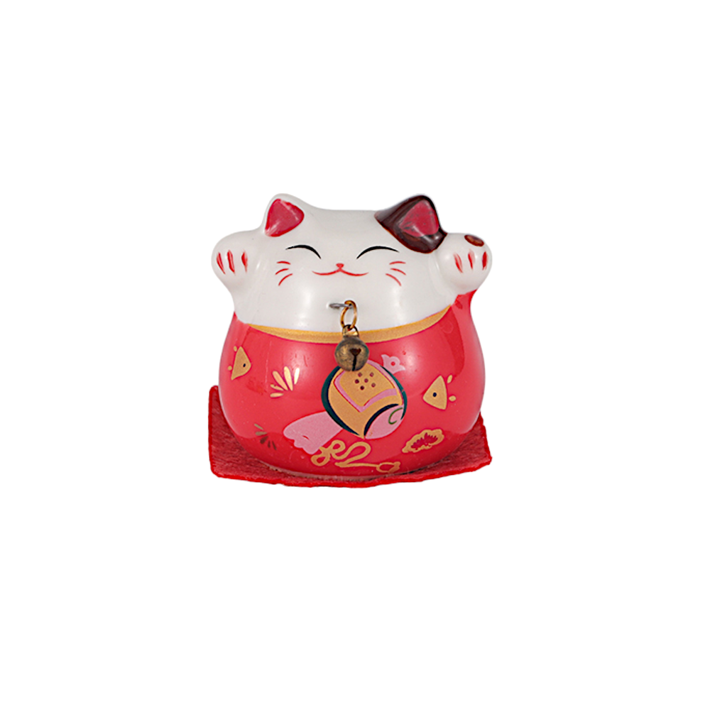 Urban Tokyo Maneki Neo Lucky Cat Figurine (2in)
