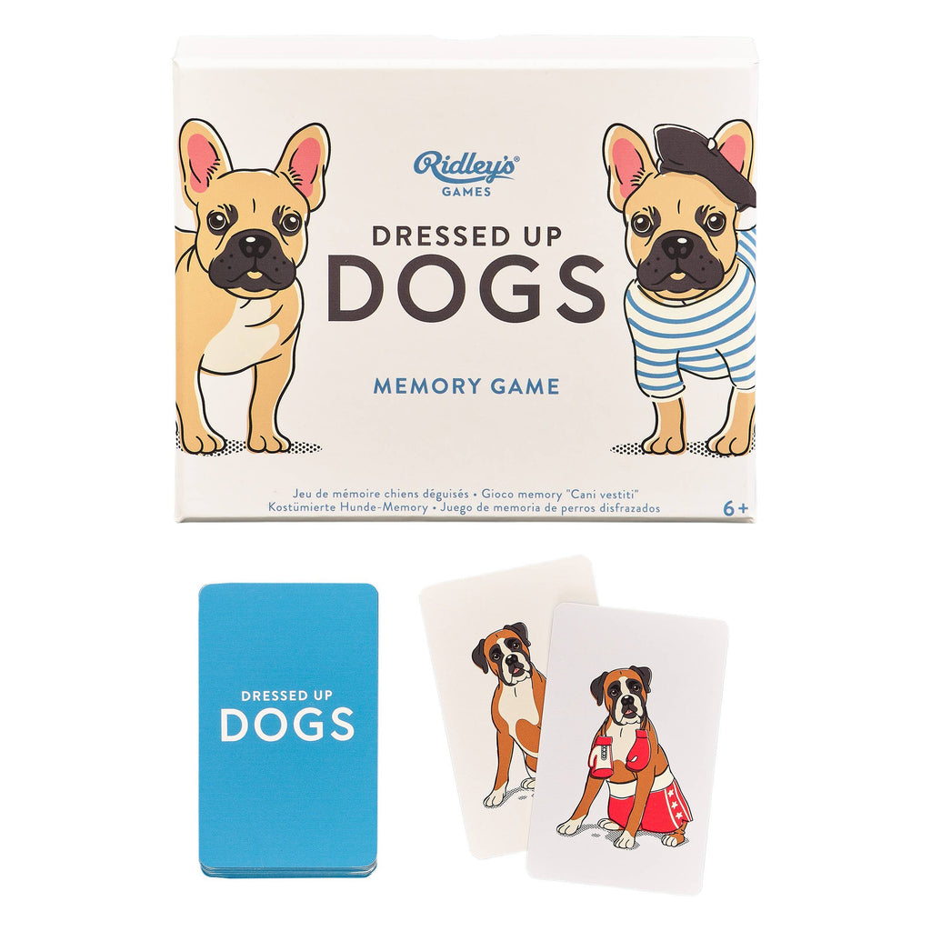 Chronicle Books - Dressed Up Dogs Memory Game