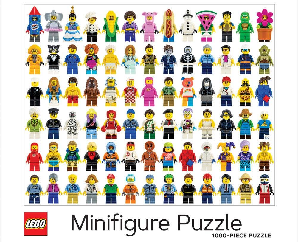 Chronicle Books - Lego Minifigure 1000-Piece Puzzle