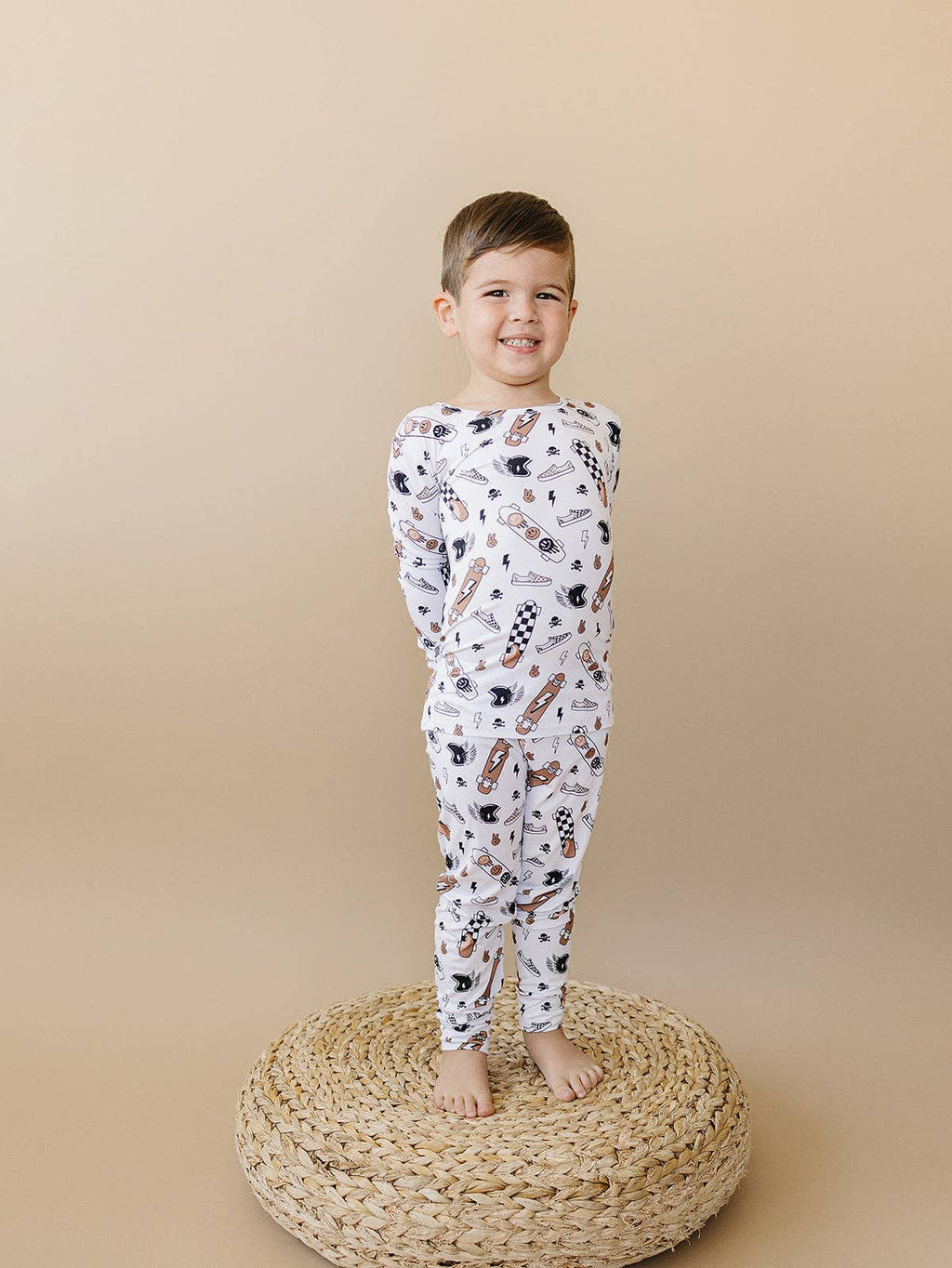 Lucky Panda Kids Bamboo Two Piece Set - Sk8er