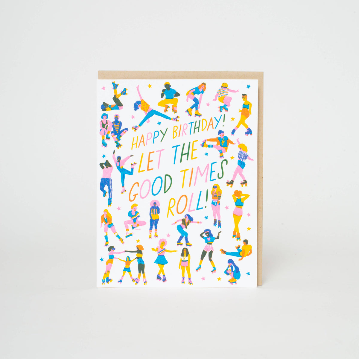 Egg Press Greeting Card - Let The Good Times Roll