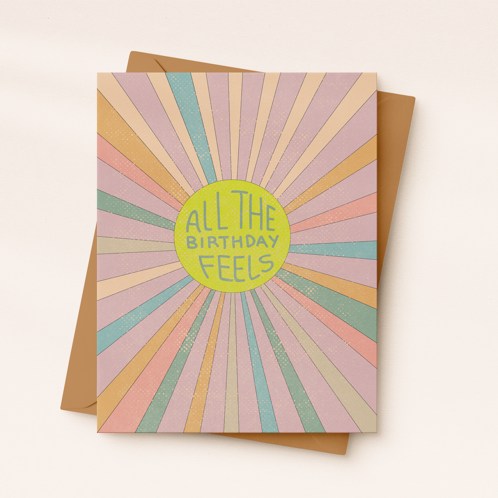 Daydream Prints Greeting Card - All The Birthday Feels
