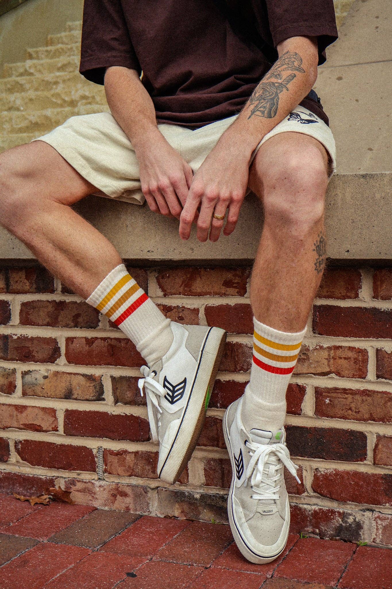 SOCCO Socks - Sunset Stripes