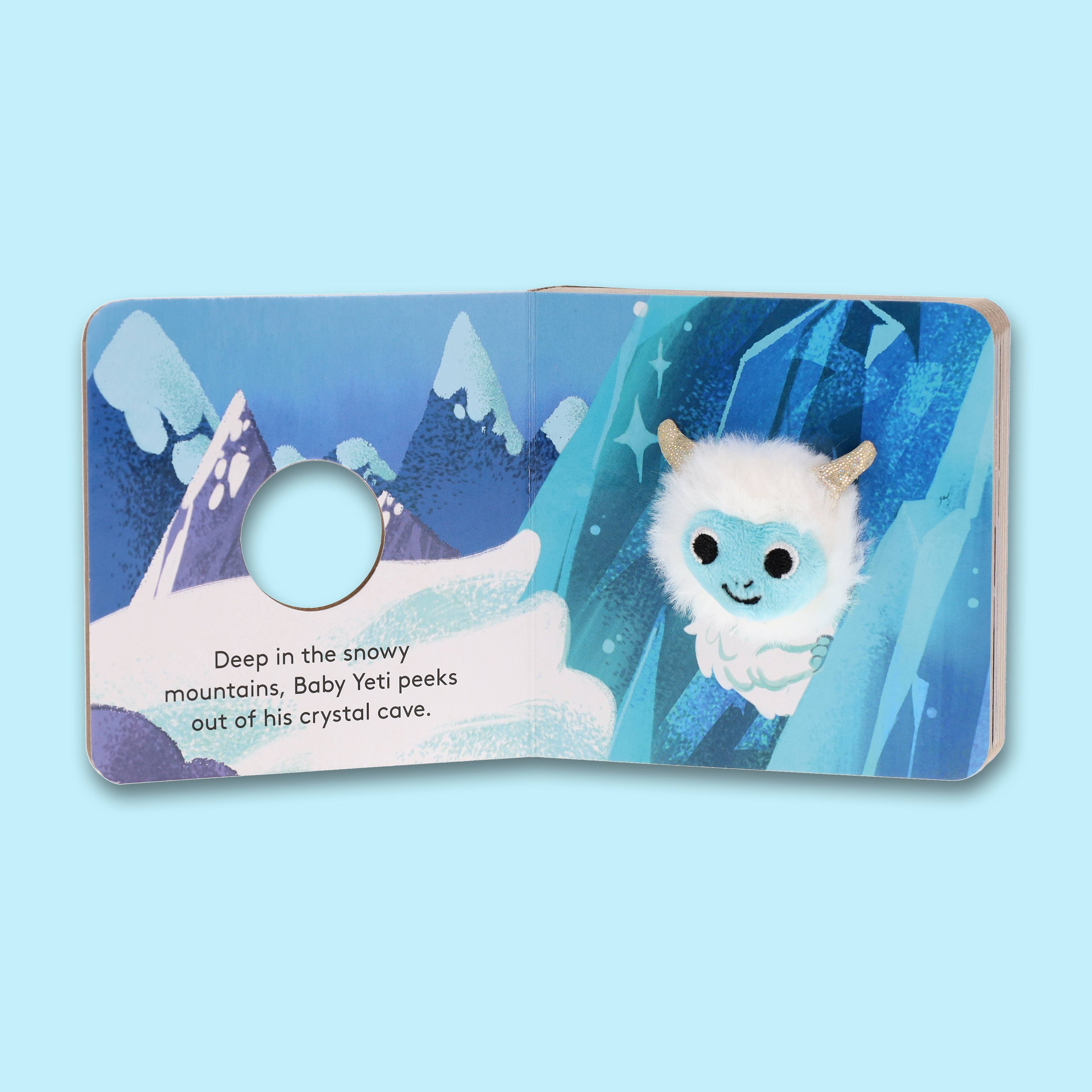 Chronicle Books - Baby Yeti: Finger Puppet Book