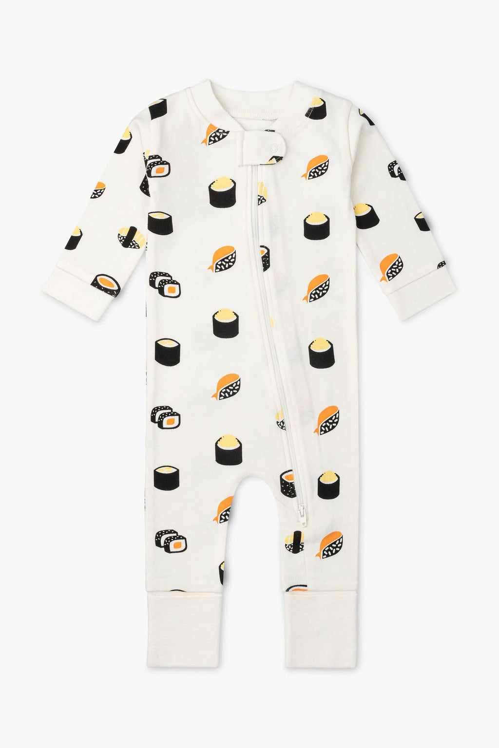 Monica + Andy Zip Romper - Sushi Rolls