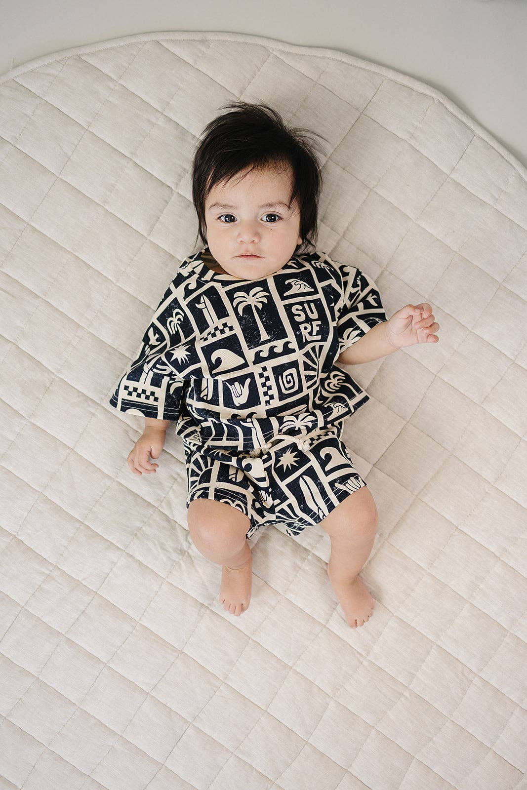 Lucky Panda Kids Shorts Set - Coastal Club